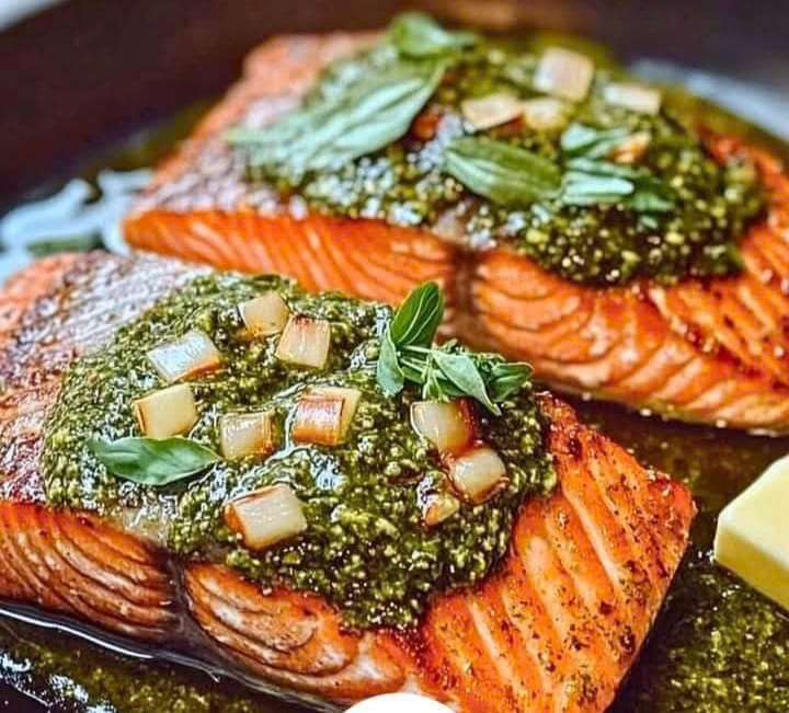 salmon-and-steak-skillet-with-honey-pesto-sauce.jpg